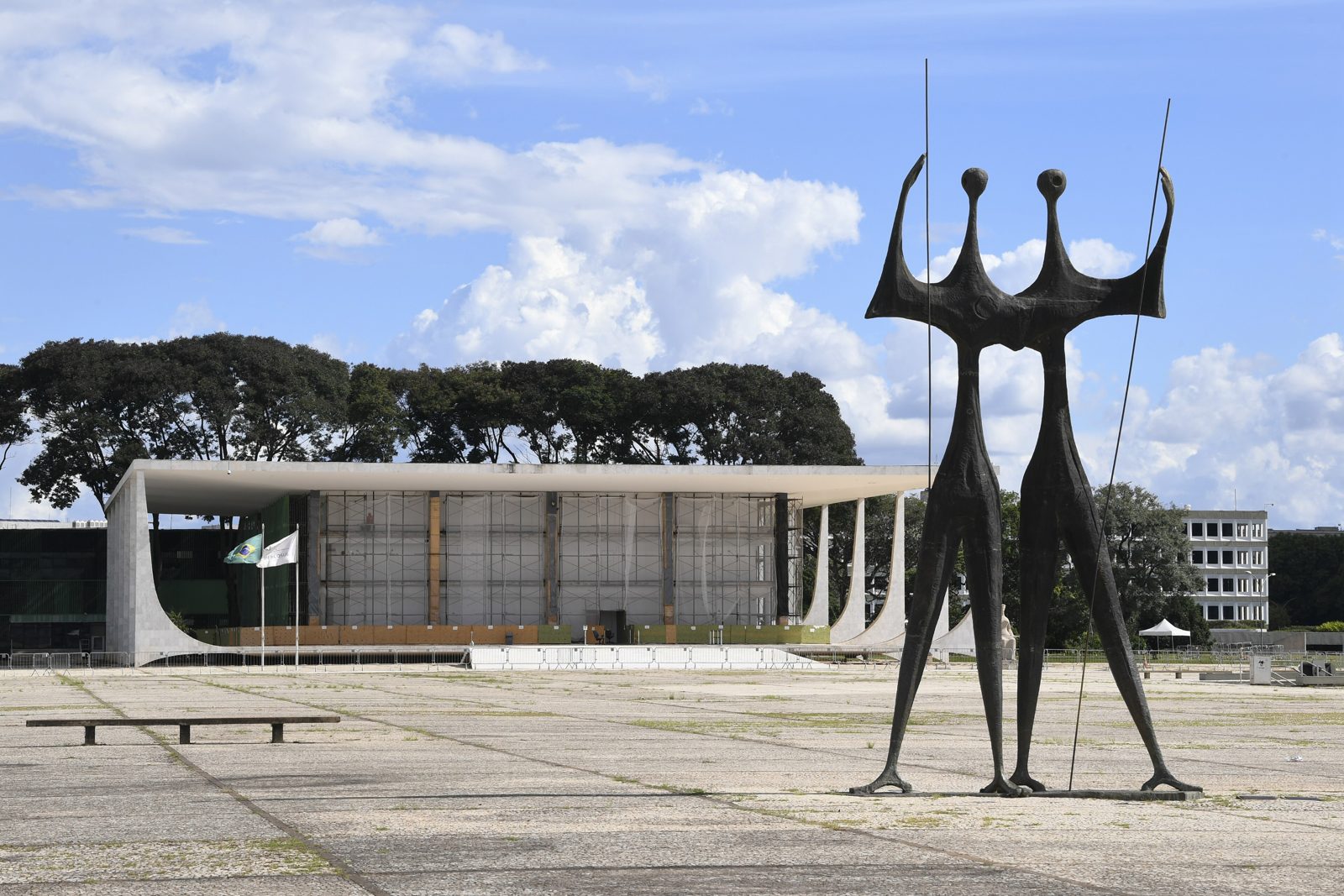 Praça dos Três Poderes em Brasília